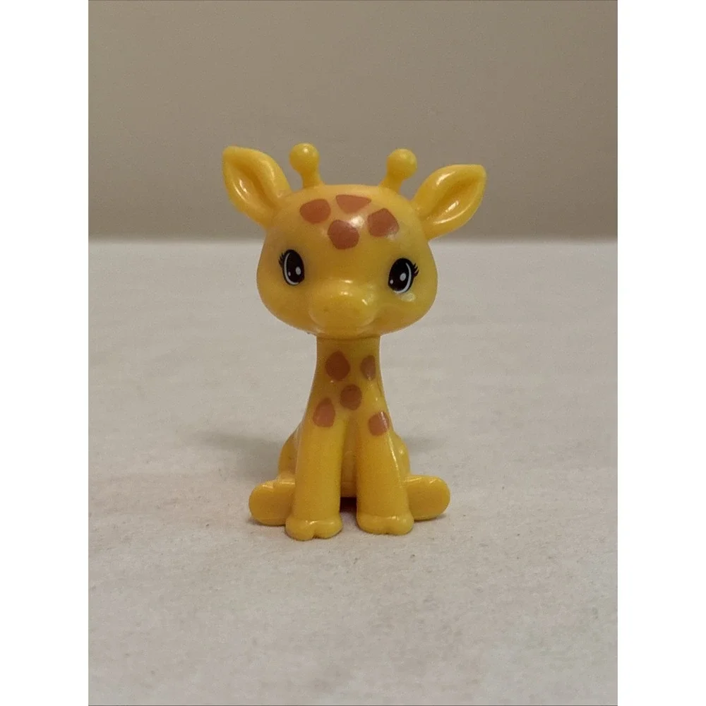 Barbie Pet Animals Lot of 10 Plastic Vinyl Figures Elephant Giraffe Monkey Pig